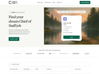 Chief of Staff Jobs screenshot preview