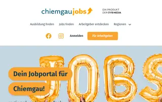 chiemgaujobs.de screenshot preview