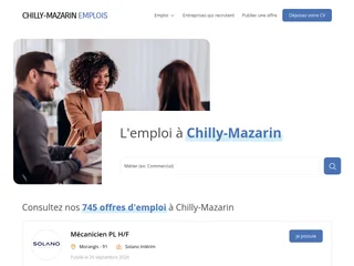 Chilly-Mazarin Emplois screenshot preview Chilly-Mazarin Emplois screenshot preview