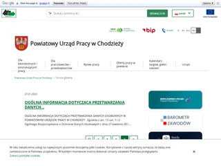Powiatowy Urząd Pracy w Chodzieży platform preview