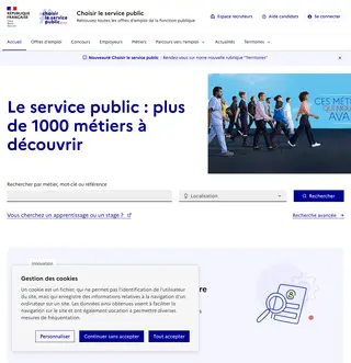 Choisir le service public platform preview