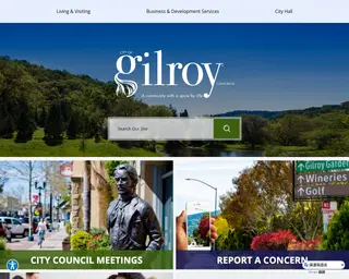 City of Gilroy platform preview