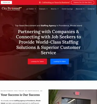 City Personnel platform preview