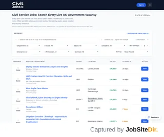 Civil Jobs platform preview Civil Jobs platform preview