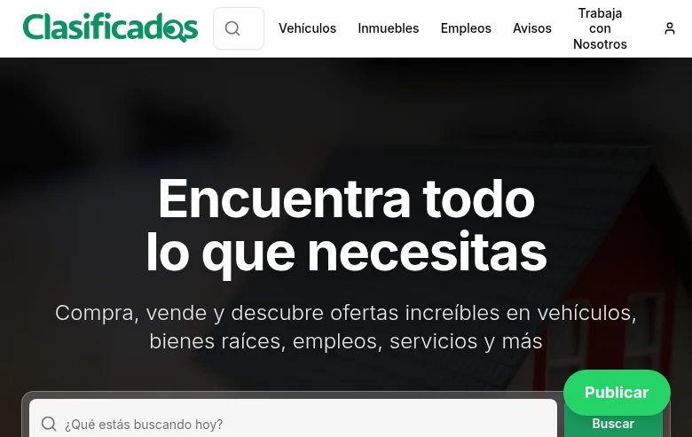 Clasificados EL DEBER screenshot Clasificados EL DEBER job board platform screenshot showing job search interface