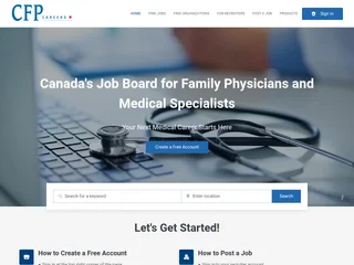 CFP Careers screenshot preview