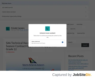 CLindz Careers platform preview