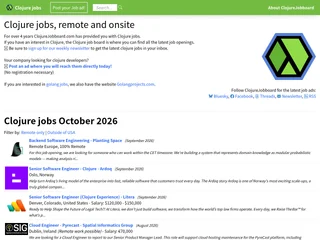 ClojureJobboard platform preview