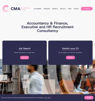 CMA Recruitment Group platform preview