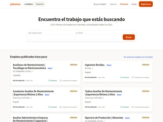 Jobomas Colombia screenshot preview