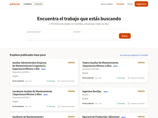 Jobomas platform preview