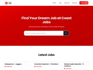 Coast Jobs platform preview