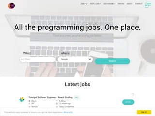 CodingJobBoard.com screenshot preview