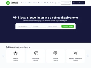 Coffeeshop Vacatures Nederland screenshot preview Coffeeshop Vacatures Nederland screenshot preview