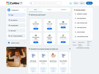 CoHire.com platform preview