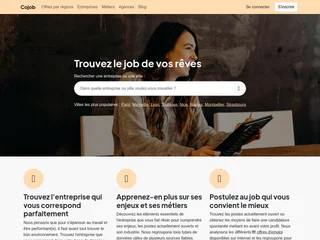 Cojob platform preview Cojob platform preview