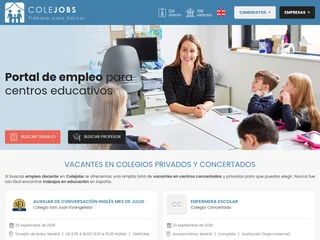 Colejobs screenshot preview Colejobs screenshot preview