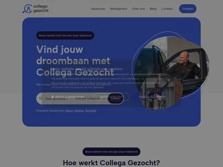 Collega Gezocht platform preview