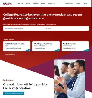 CollegeRecruiter screenshot preview