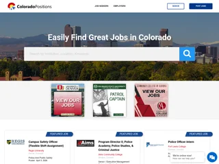 ColoradoPositions.com screenshot preview ColoradoPositions.com screenshot preview