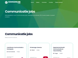Communicatie Jobs screenshot preview