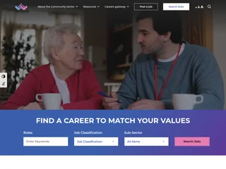 ACT Community Sector Careers Gateway platform preview ACT Community Sector Careers Gateway platform preview