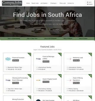 CompuJobs platform preview