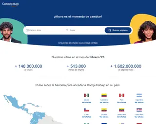 Computrabajo platform preview