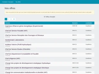 CONCOURS - espace emploi screenshot preview CONCOURS - espace emploi screenshot preview