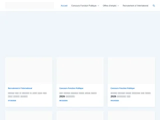 Concours Tunisie platform preview