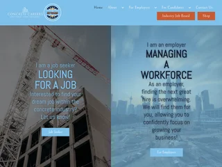 Concrete Careers screenshot preview Concrete Careers screenshot preview
