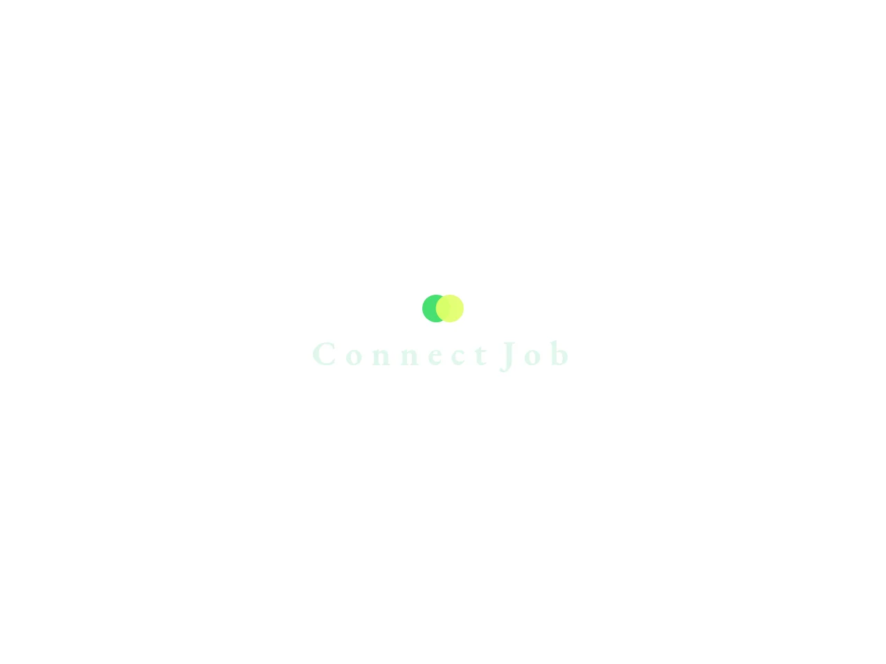 ConnectJob job board platform screenshot showing job search interface