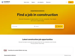Construction Jobs platform preview Construction Jobs platform preview