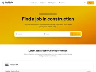 Construction Jobs | JobsMedia.io screenshot preview Construction Jobs | JobsMedia.io screenshot preview
