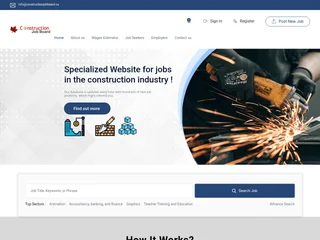 Construction Job Board screenshot preview Construction Job Board screenshot preview