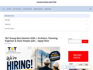 Construction Job Find screenshot preview Construction Job Find screenshot preview