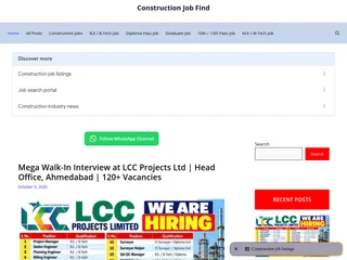 Construction Job Find platform preview Construction Job Find platform preview