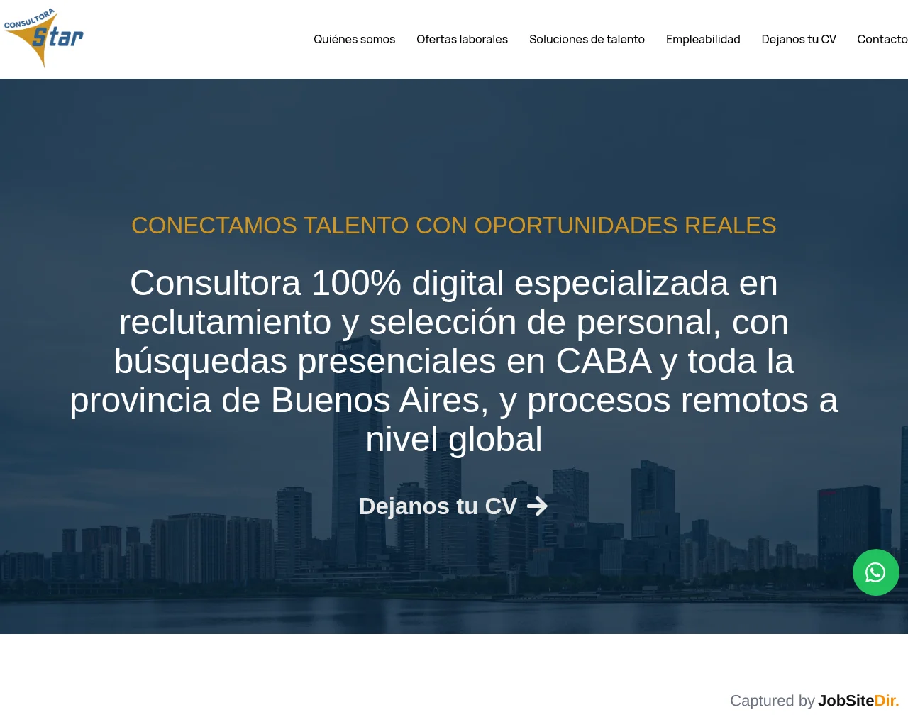 Consultora STAR website screenshot