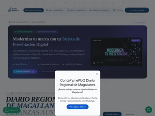 ContaEmpleos Magallanes platform preview ContaEmpleos Magallanes platform preview