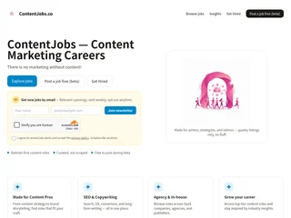ContentJobs screenshot preview