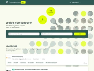 controllerjobb.se screenshot preview