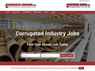 Corrugated-JobBoard.com platform preview Corrugated-JobBoard.com platform preview