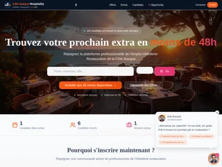 Côte Basque Hospitality screenshot preview Côte Basque Hospitality screenshot preview