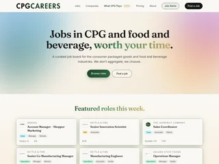 CPG Careers screenshot preview CPG Careers screenshot preview