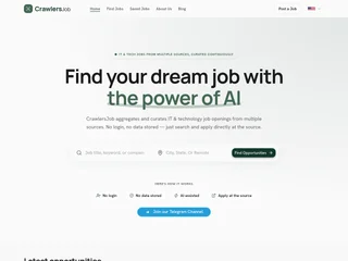 Crawlers Job screenshot preview Crawlers Job screenshot preview