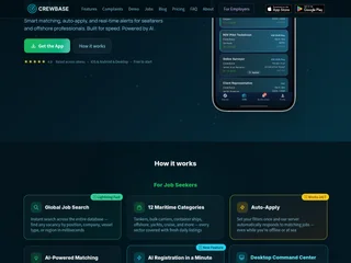 CrewBase platform preview CrewBase platform preview
