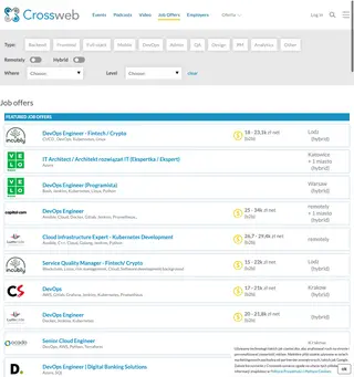 Crossweb platform preview