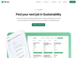 CSR Jobs screenshot preview