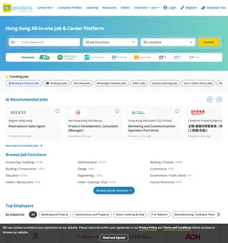 CTgoodjobs platform preview