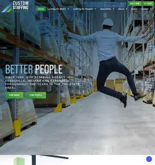 Custom Staffing Services screenshot preview